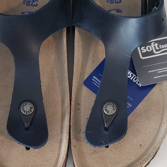 NWT: Birkenstock Gizeh Soft Footbed Unisex Sandal Size EU 43